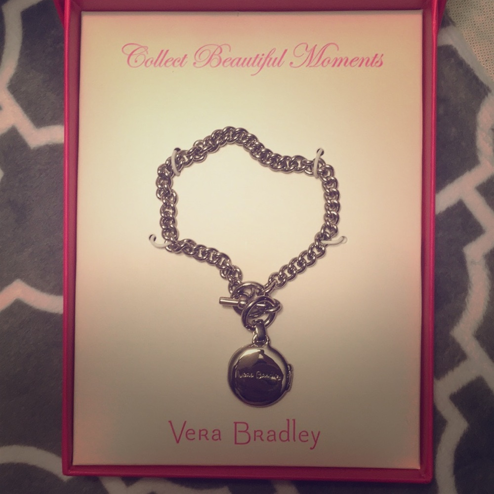 Vera Bradley charm locket bracelet.